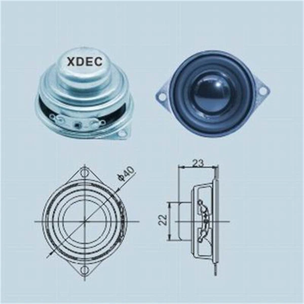 22*23mm 2watt Multimedia Speaker